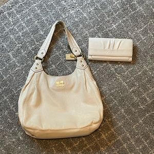 White Coach Purse & Wallet